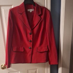 Red Women's Blazer by Kasper**